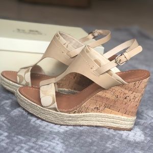 Coach Wedges Mendez Vachetta LIKE NEW